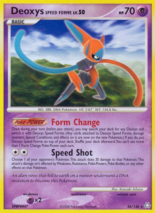 Image for Deoxys Speed Forme (26/146) (LA) - Pokemon
