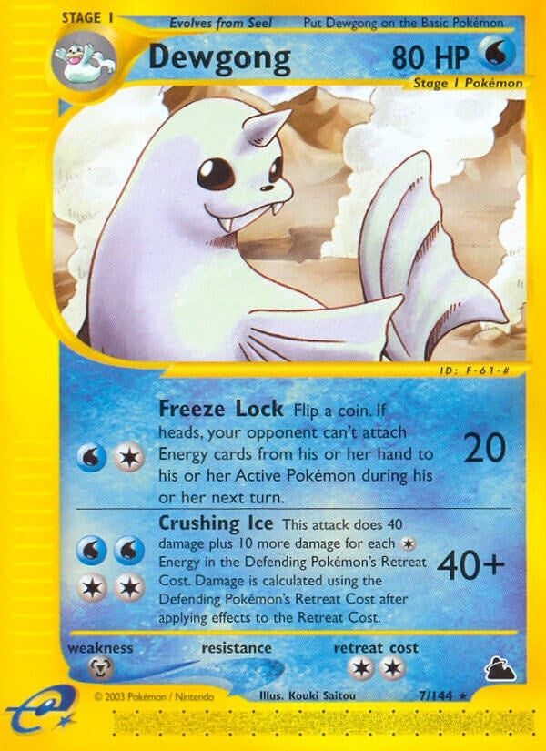 Image for Dewgong (7) (007/144) (SK) - Pokemon