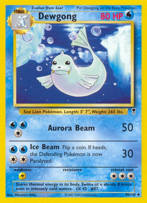 Image for Dewgong (040/110) (LC) - Pokemon