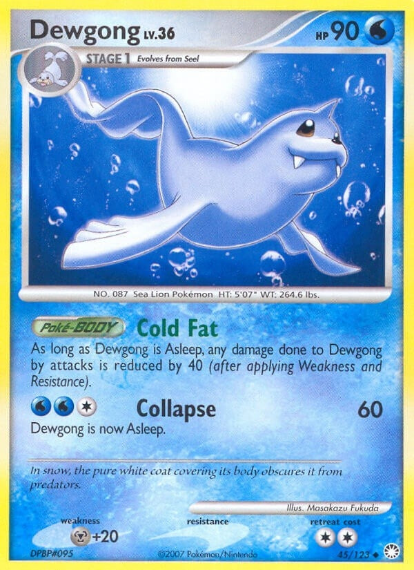 Image for Dewgong (45/123) (MT) - Pokemon