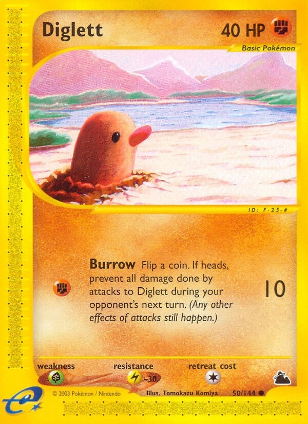 Image for Diglett (050/144) (SK) - Pokemon
