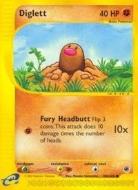Image for Diglett (106/165) (EX) - Pokemon