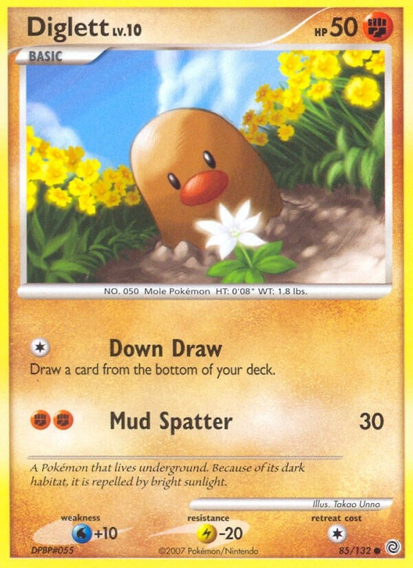 Image for Diglett (85/132) (SW) - Pokemon