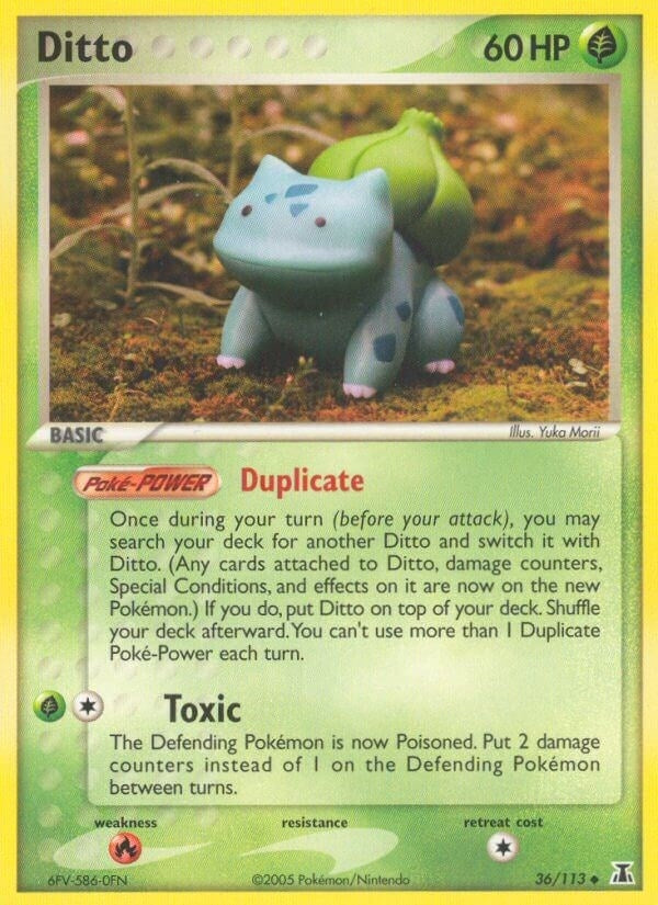 Image for Ditto (Bulbasaur) (36/113) (DS) - Pokemon