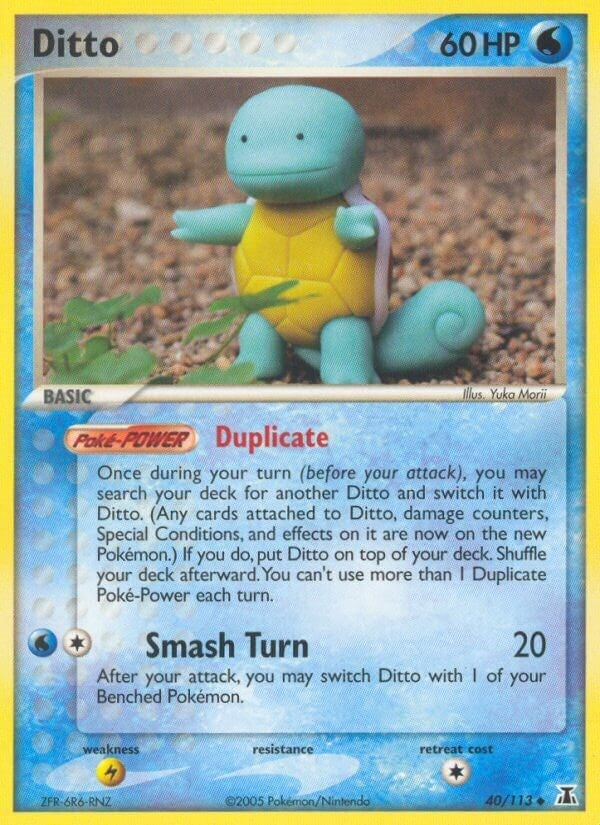 Image for Ditto - 040/113 (Squirtle) (40/113) (DS) - Pokemon