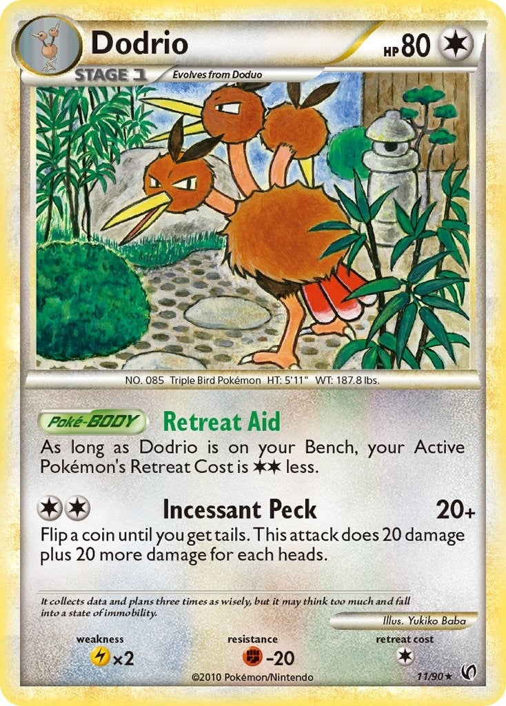 Image for Dodrio (11/90) (UD) - Pokemon