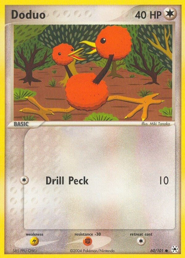 Image for Doduo (60/101) (HL) - Pokemon