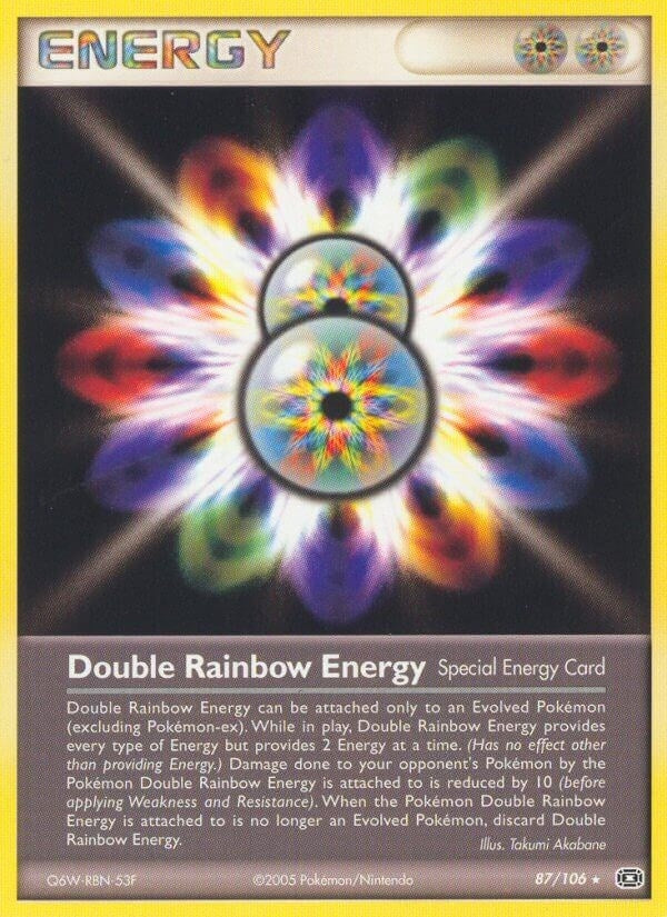 Image for Double Rainbow Energy (87/106) (EM) - Pokemon