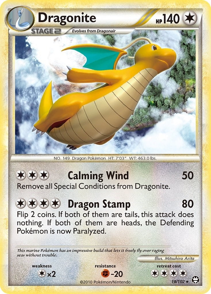Image for Dragonite (18/102) (TM) - Pokemon