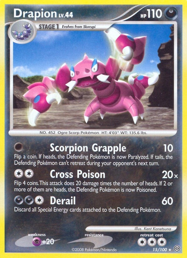 Image for Drapion (15/100) (SF) - Pokemon