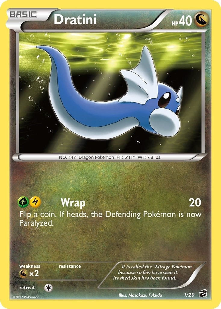 Image for Dratini (1) (1/20) (DRV) - Pokemon
