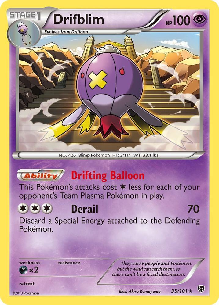 Image for Drifblim (35/101) (PLB) - Pokemon