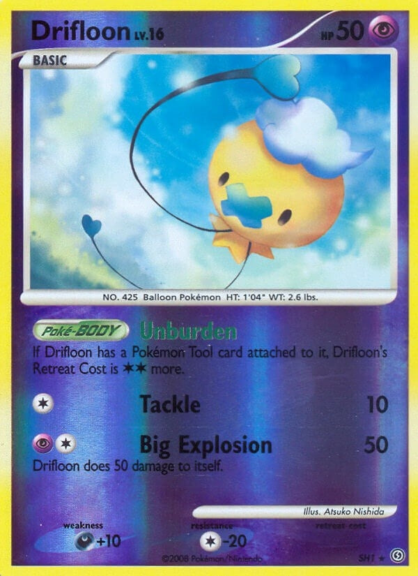 Image for Drifloon (Shiny) (SH1) (SF) - Pokemon