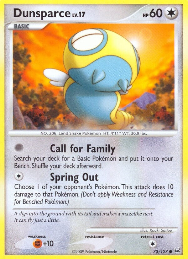 Image for Dunsparce (73/127) (PL) - Pokemon