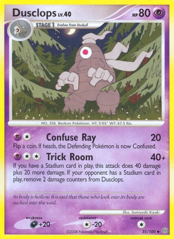 Image for Dusclops (35) (35/100) (SF) - Pokemon