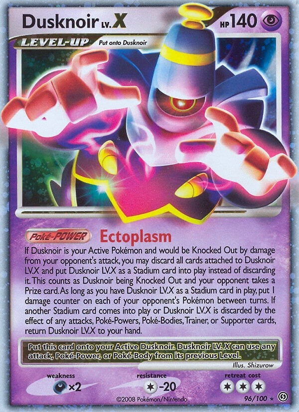 Image for Dusknoir LV.X (96/100) (SF) - Pokemon