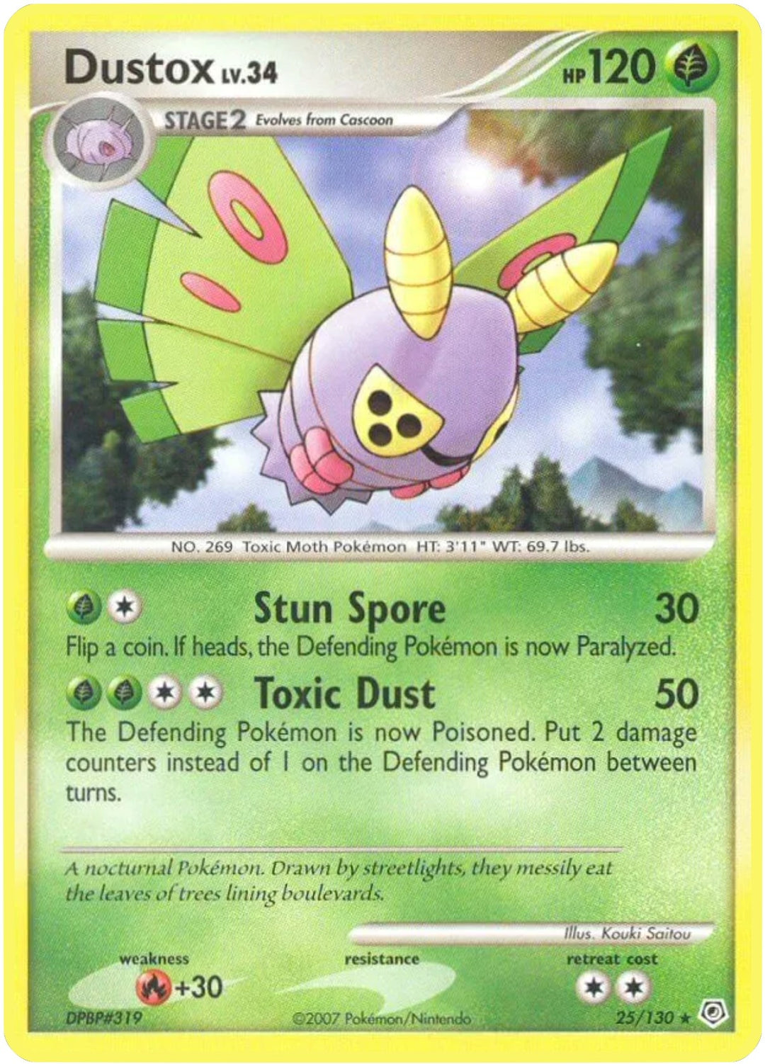 Image for Dustox (25/130) (DP) - Pokemon