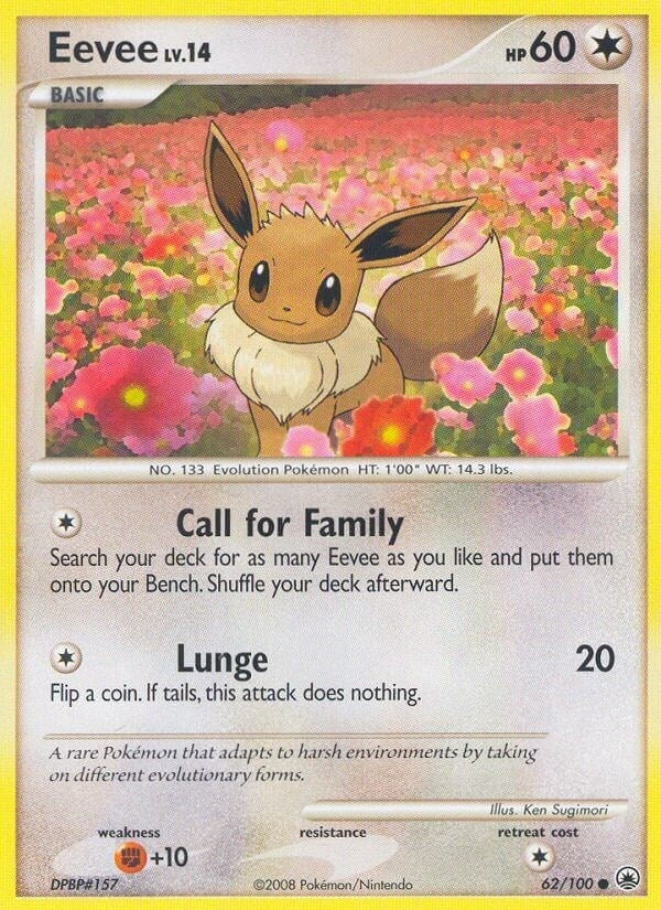Image for Eevee (62) (62/100) (MD) - Pokemon