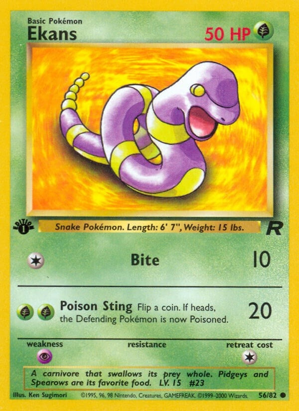 Image for Ekans (56/82) (TR) - Pokemon