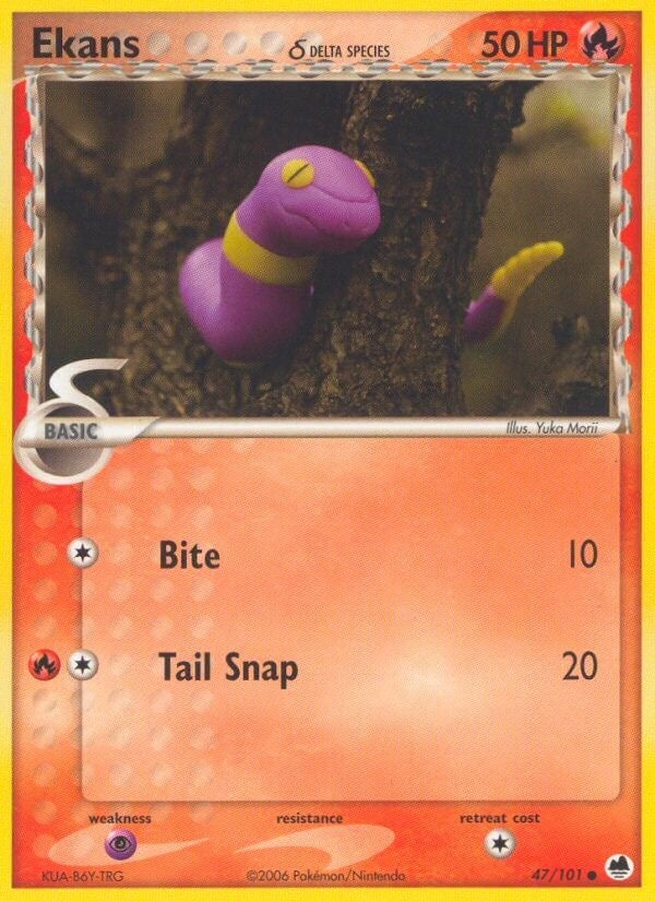 Image for Ekans (Delta Species) (47/101) (DF) - Pokemon