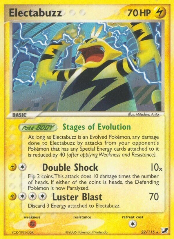 Image for Electabuzz (22/115) (UF) - Pokemon