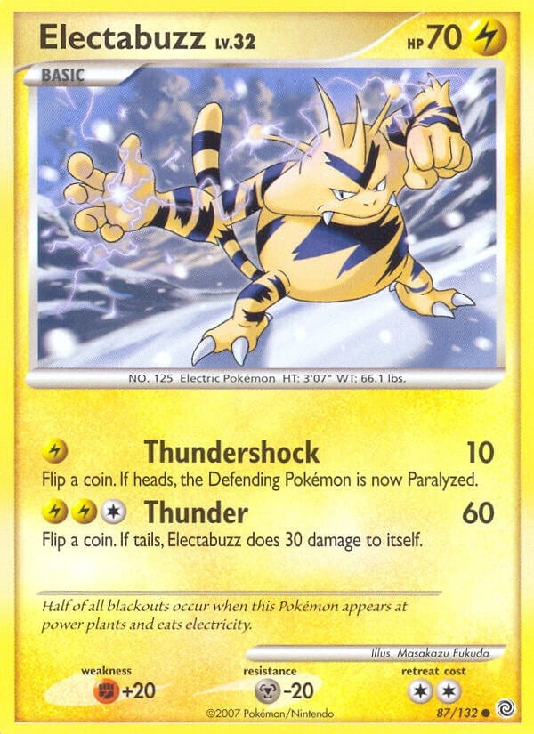 Image for Electabuzz (87/132) (SW) - Pokemon