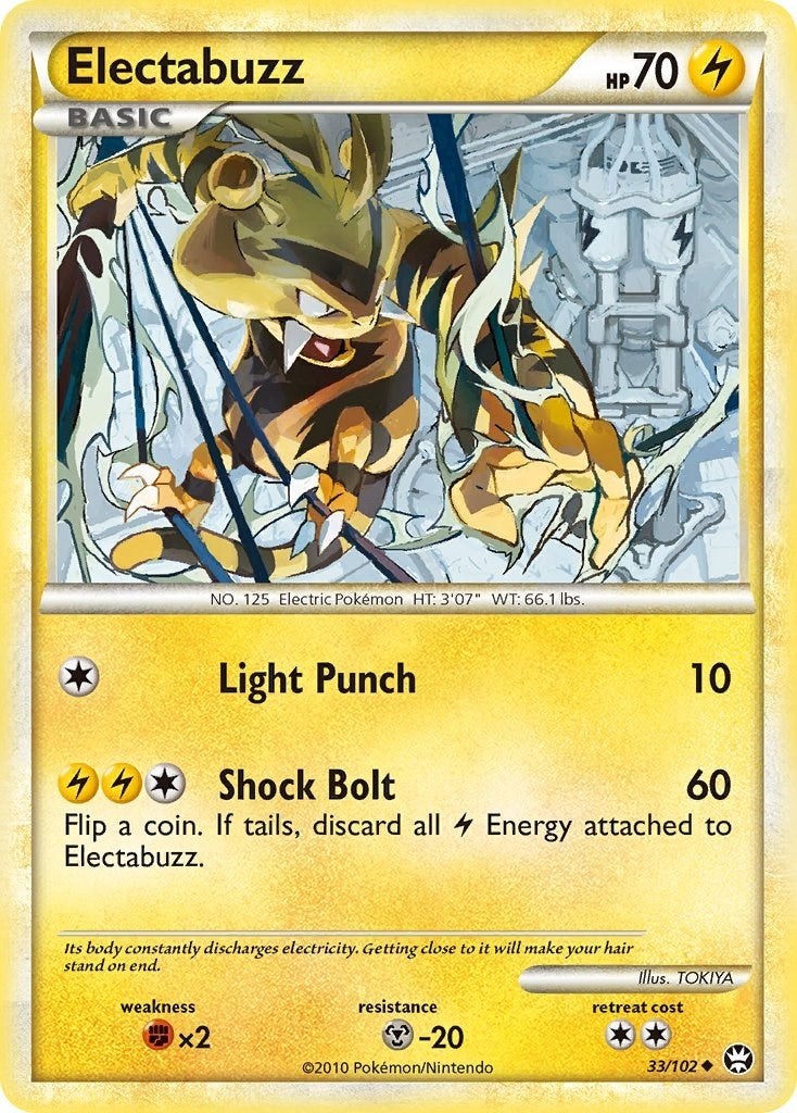 Image for Electabuzz (33/102) (TM) - Pokemon