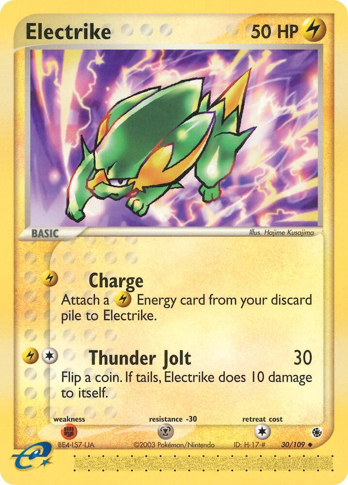 Image for Electrike (30/109) (RS) - Pokemon