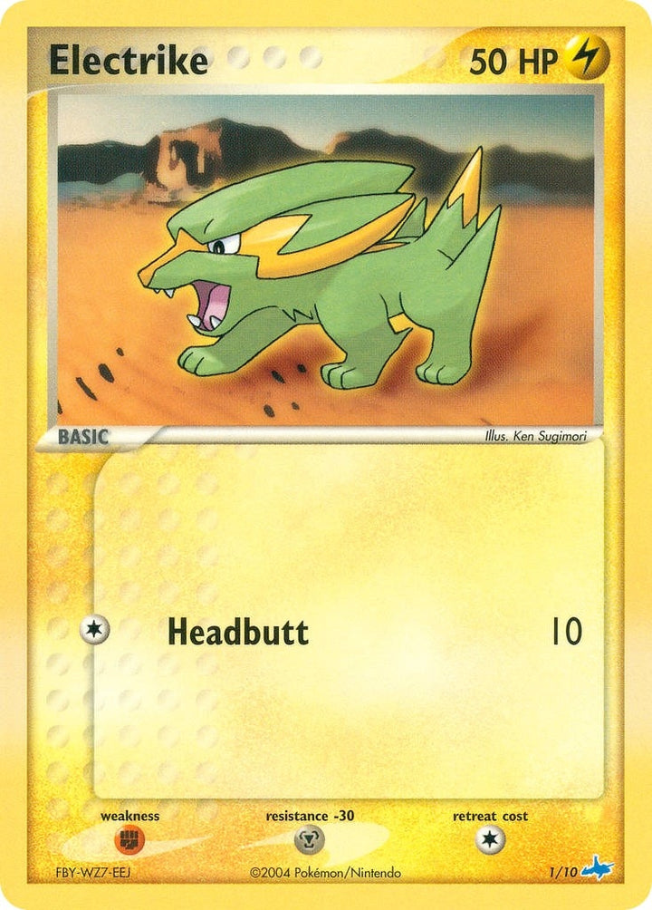 Image for Electrike (1/10) (PR) - Pokemon
