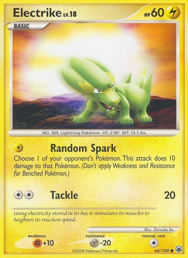 Image for Electrike (64/100) (MD) - Pokemon