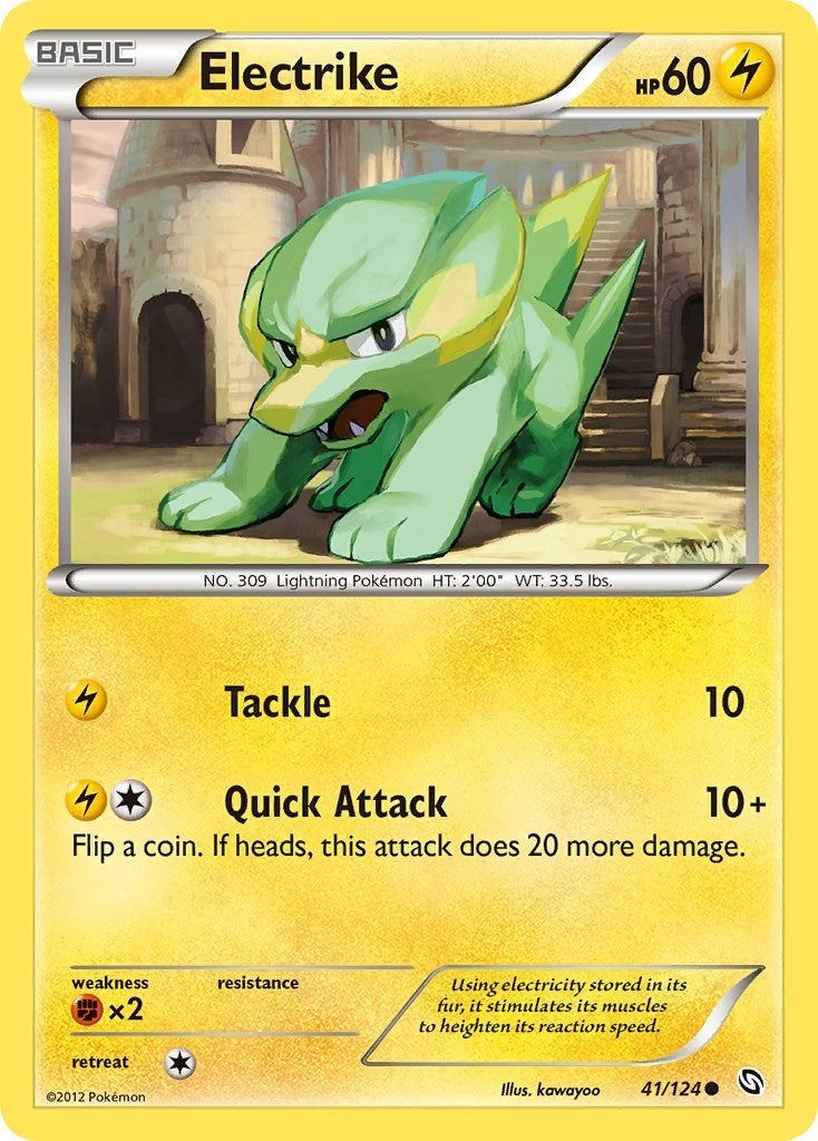 Image for Electrike (41) (41/124) (DRX) - Pokemon