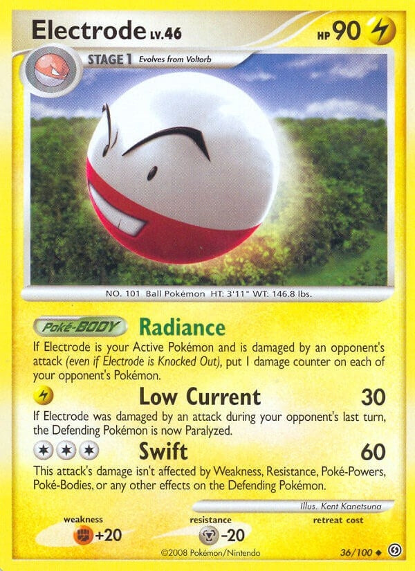 Image for Electrode (36) (36/100) (SF) - Pokemon