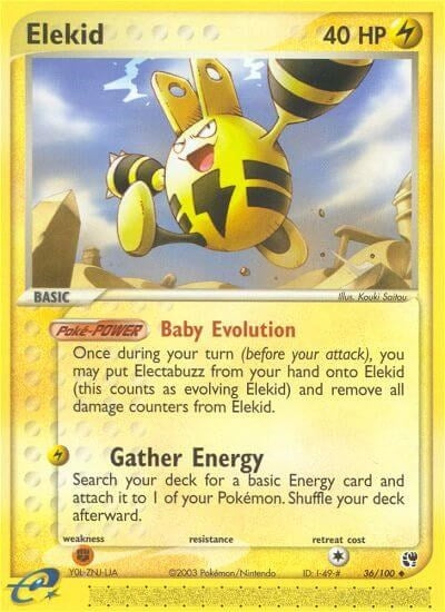 Image for Elekid (36/100) (SS) - Pokemon