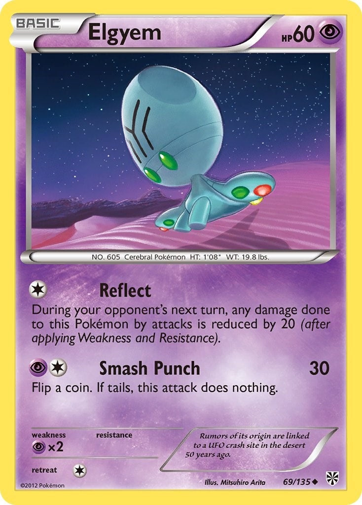 Image for Elgyem (69) (69/135) (PLS) - Pokemon