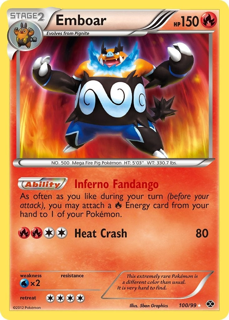 Image for Emboar (100/99) (NXD) - Pokemon