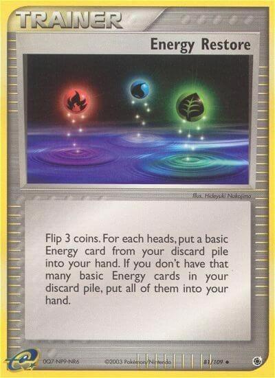 Image for Energy Restore (81/109) (RS) - Pokemon