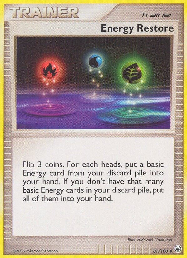 Image for Energy Restore (81/100) (MD) - Pokemon