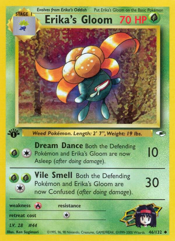 Image for Erika's Gloom (46) (046/132) (G1) - Pokemon