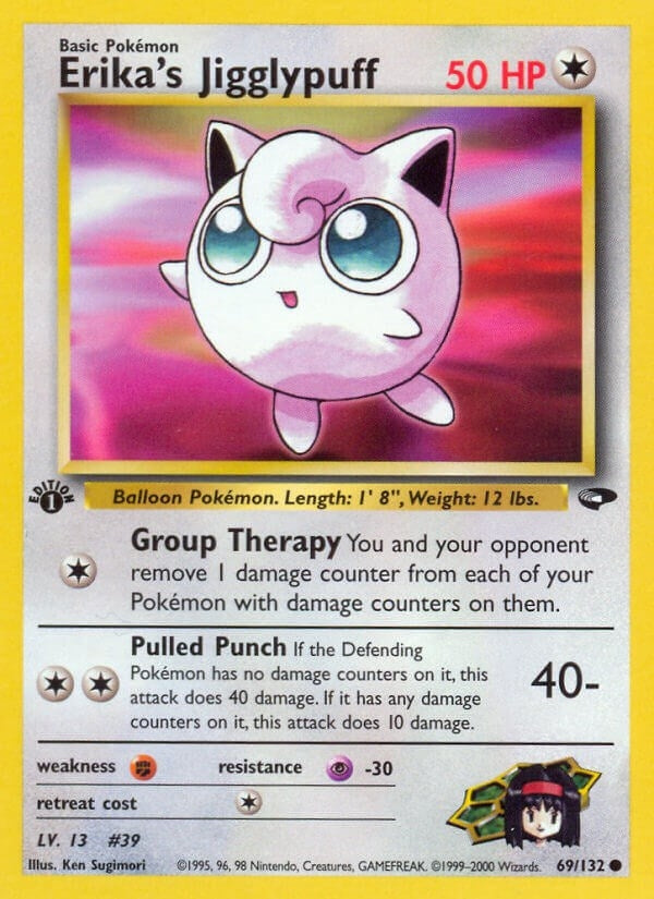 Image for Erika's Jigglypuff (069/132) (G2) - Pokemon