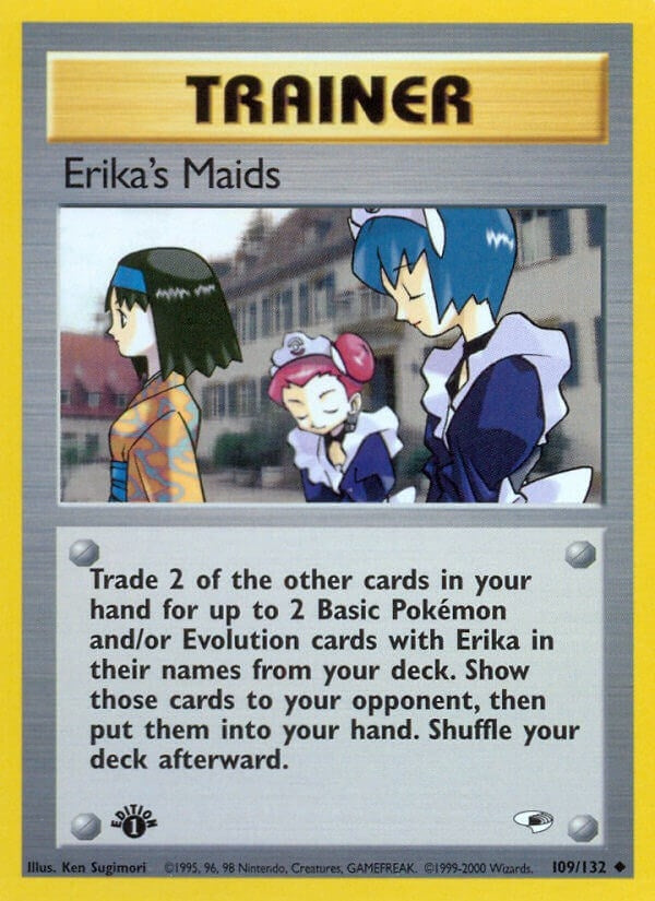 Image for Erika's Maids (109/132) (G1) - Pokemon