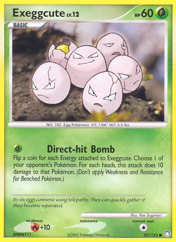 Image for Exeggcute (82/123) (MT) - Pokemon