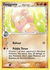 Image for Exeggcute (Delta Species) (65/110) (HP) - Pokemon