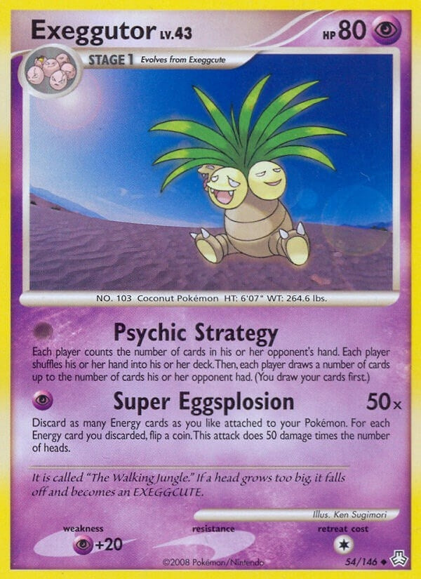 Image for Exeggutor (54/146) (LA) - Pokemon