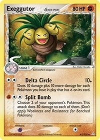 Image for Exeggutor (Delta Species) (41/110) (HP) - Pokemon