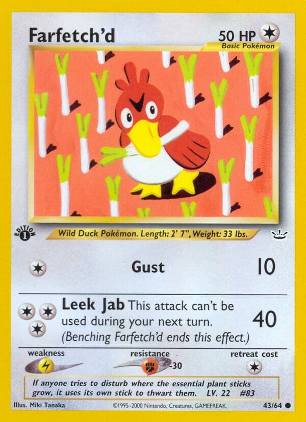 Image for Farfetch'd (43/64) (N3) - Pokemon