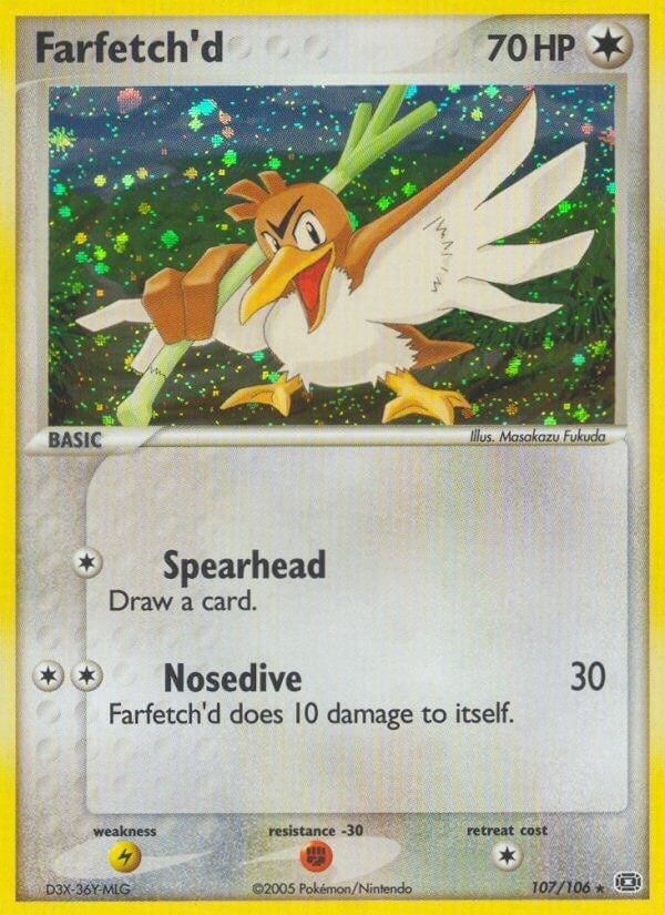 Image for Farfetch'd (Secret Rare) (107/106) (EM) - Pokemon