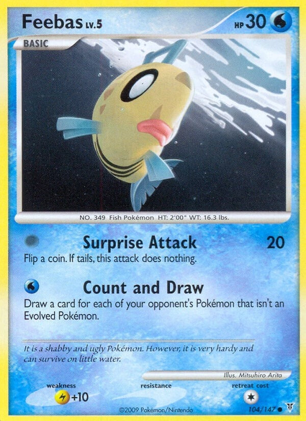 Image for Feebas (104) (SV) - Pokemon
