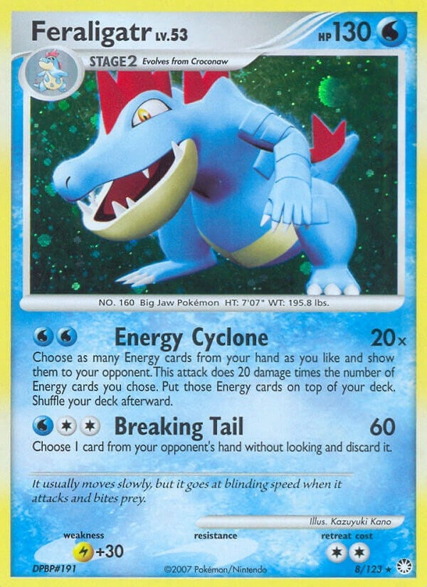 Image for Feraligatr (8/123) (MT) - Pokemon