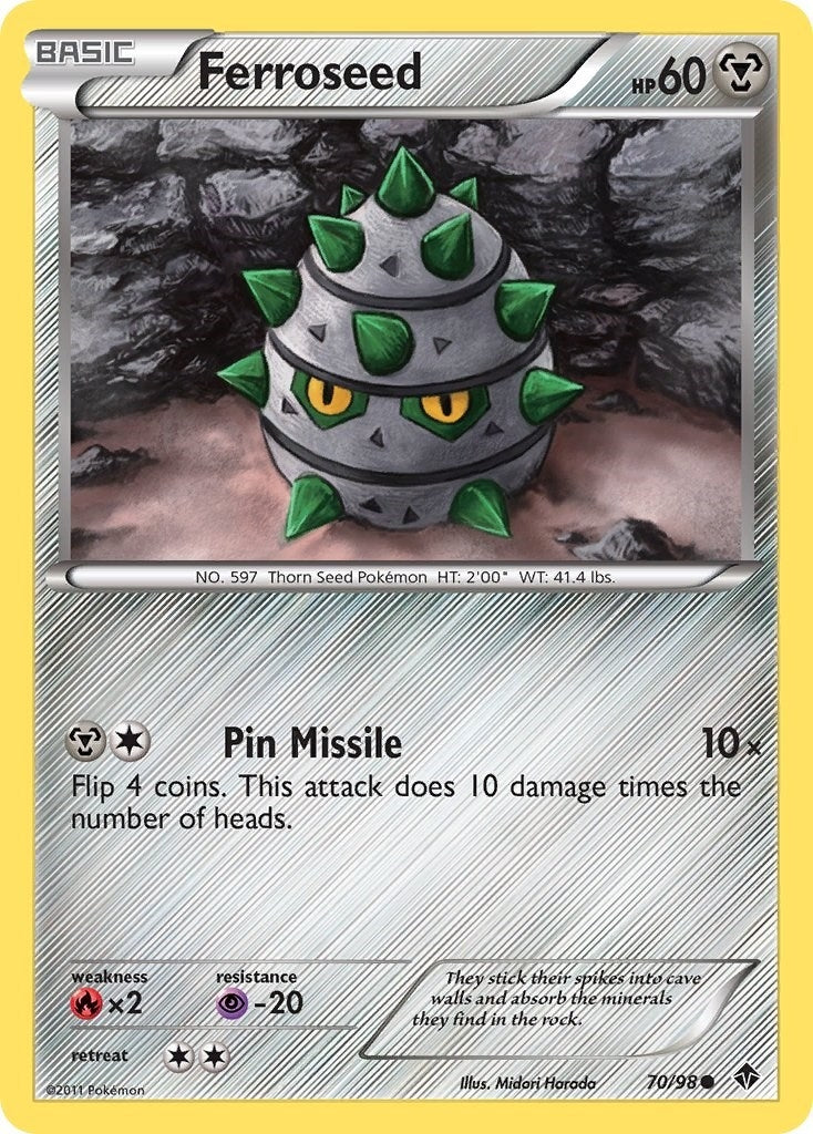 Image for Ferroseed (70) (70/98) (EPO) - Pokemon