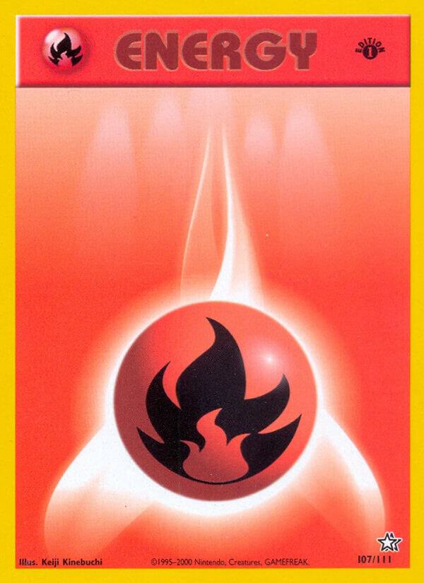 Image for Fire Energy (107/111) (N1) - Pokemon